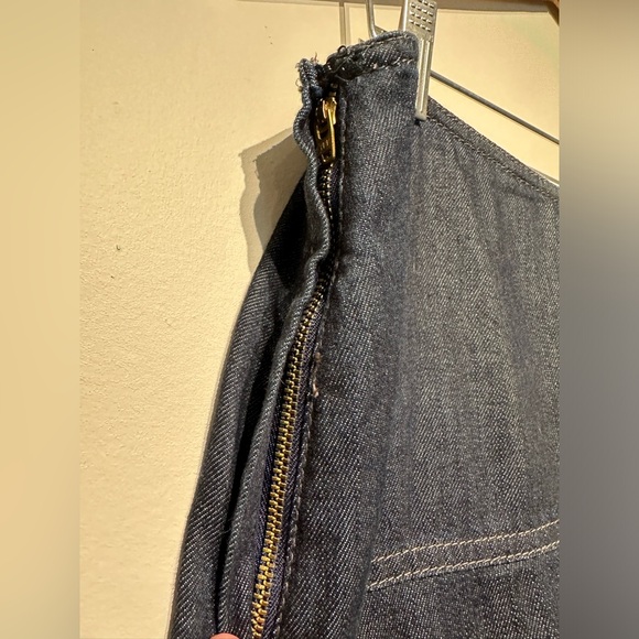 Vintage Liz Claiborne Denim Midi Skirt - Picture 6 of 7
